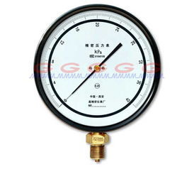 40kpa 0.25级kpa精密压力表照片 西安高精密仪表厂产品