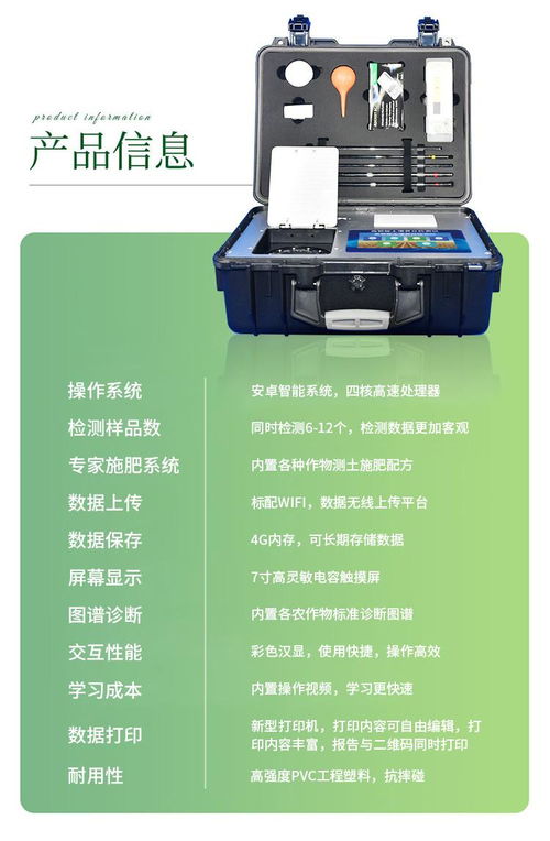 高智能快速测土配肥仪 产品介绍